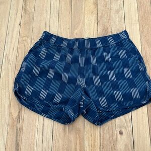 Madewell pull on shorts with pockets